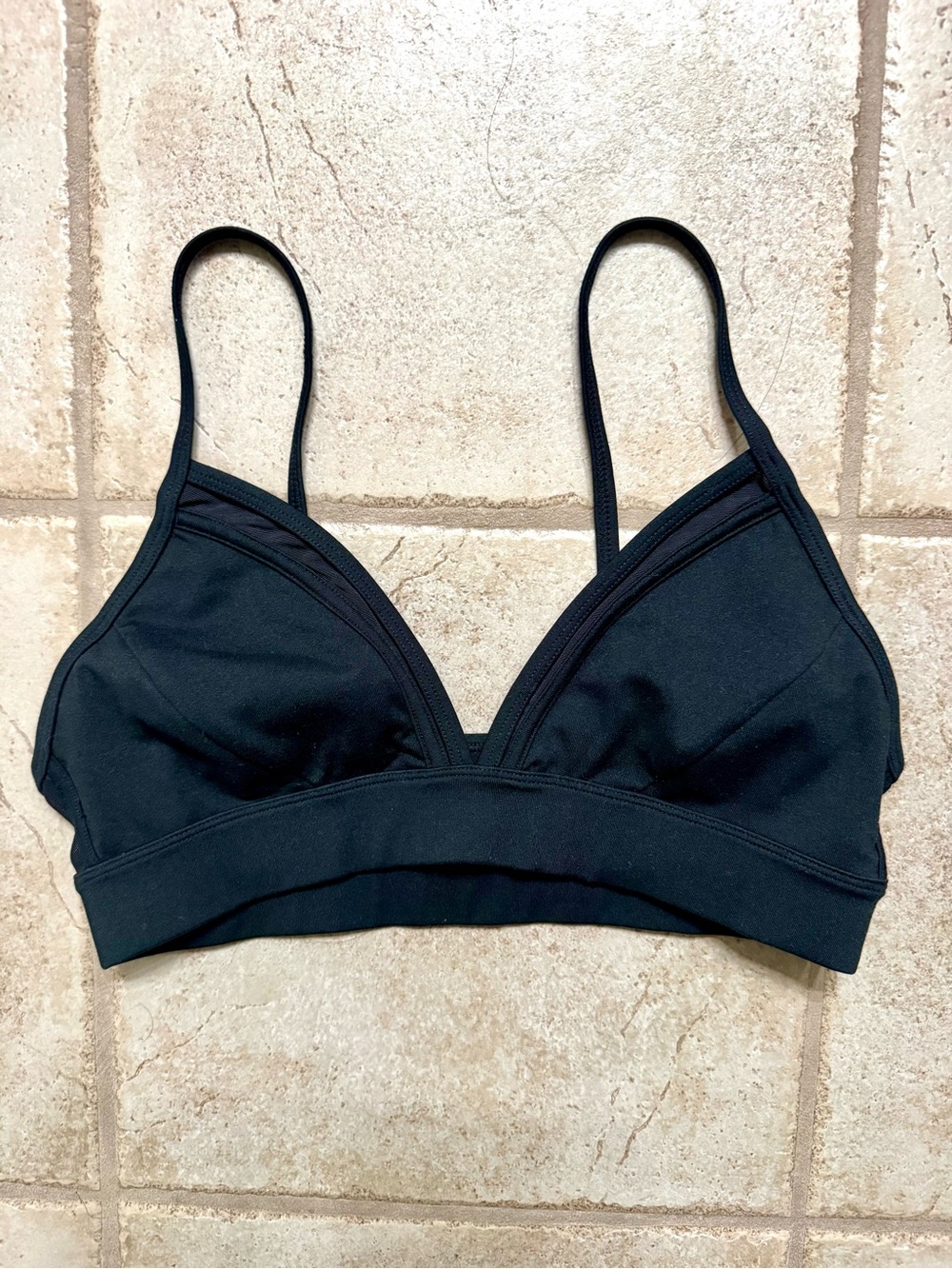 Carbon38 Mesh Triangle Sports Bra